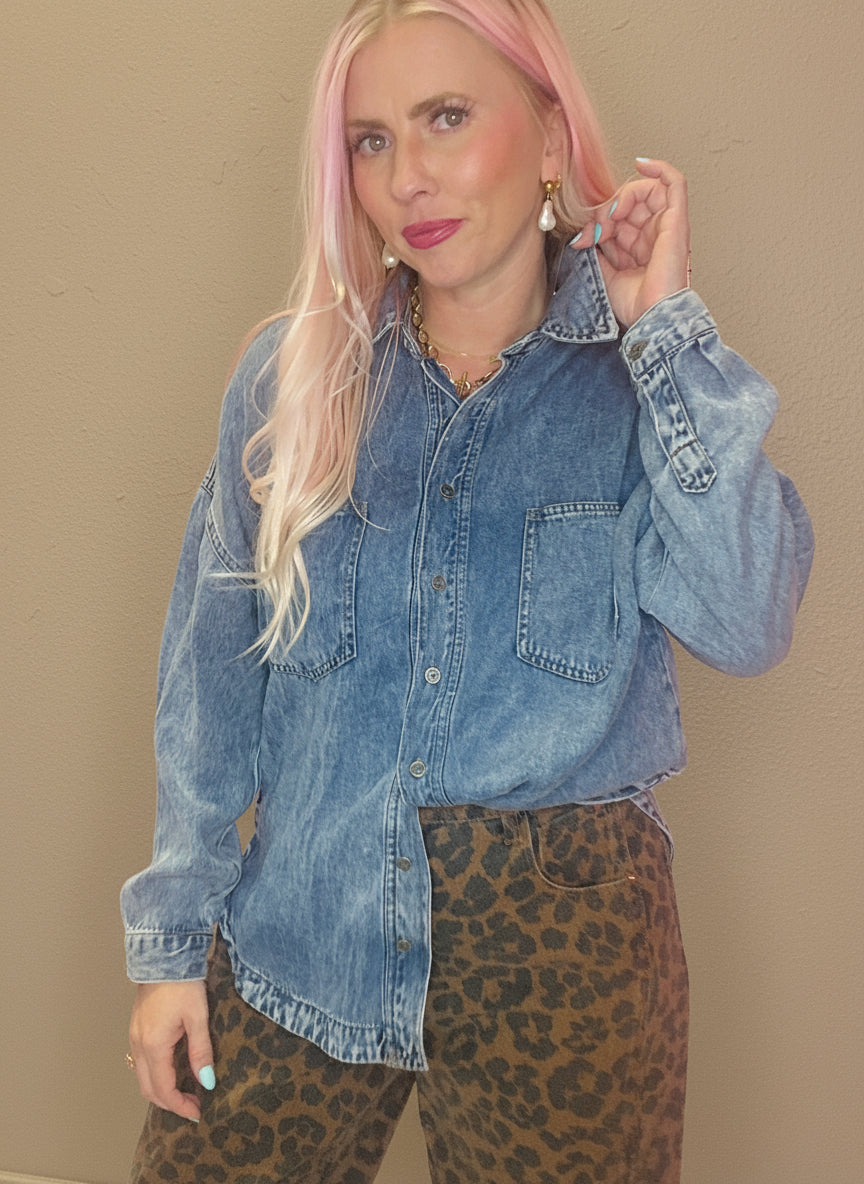 The Easygoing Chambray Shirt
