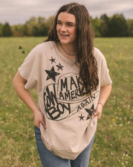 Cowboy 'Merica Graphic Tee