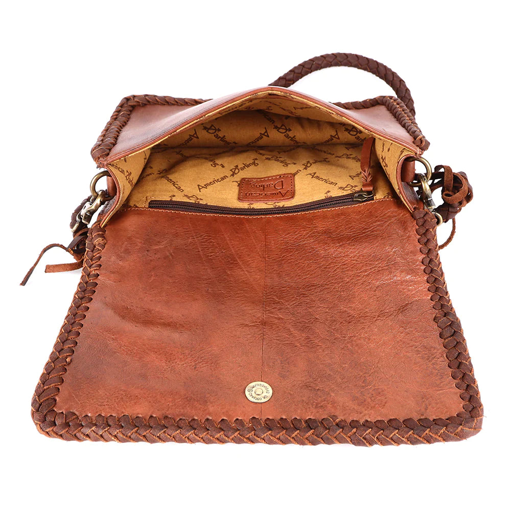 Full Grain Leather Crossbody Bag