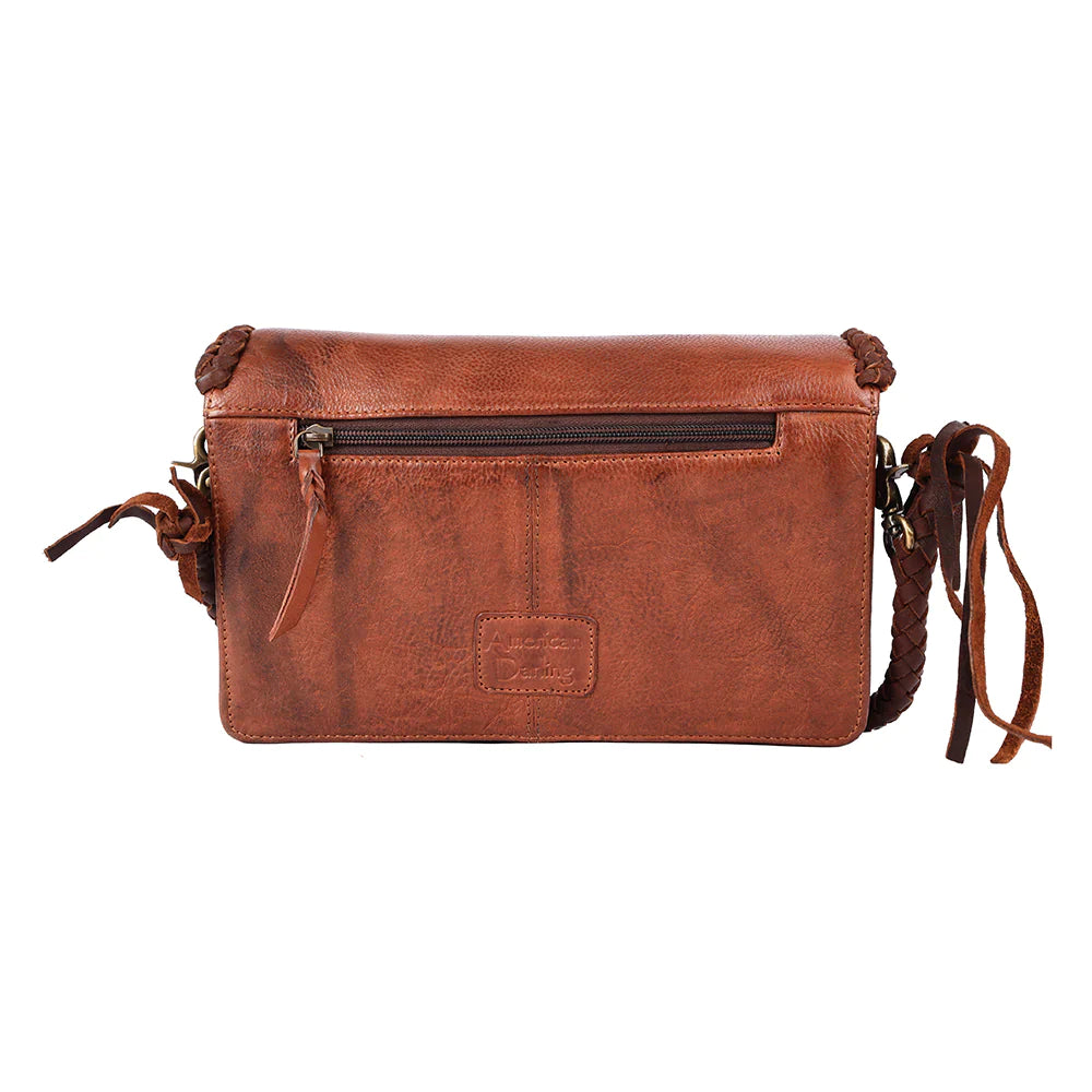 Full Grain Leather Crossbody Bag