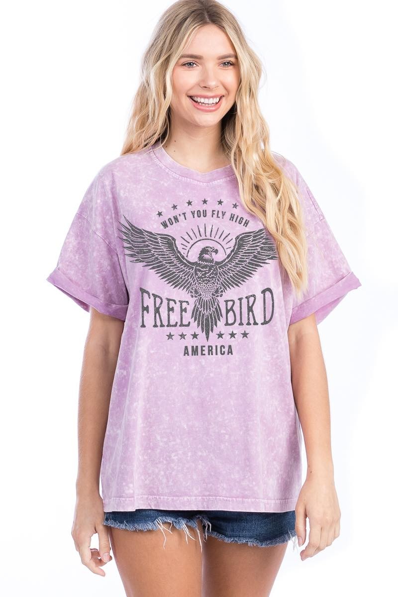 Fly High Free Bird Tee