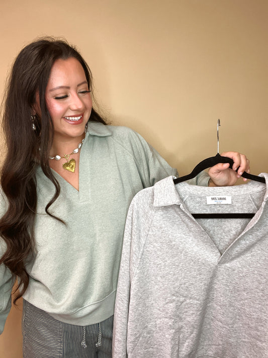 The Courtney Collared Sweater