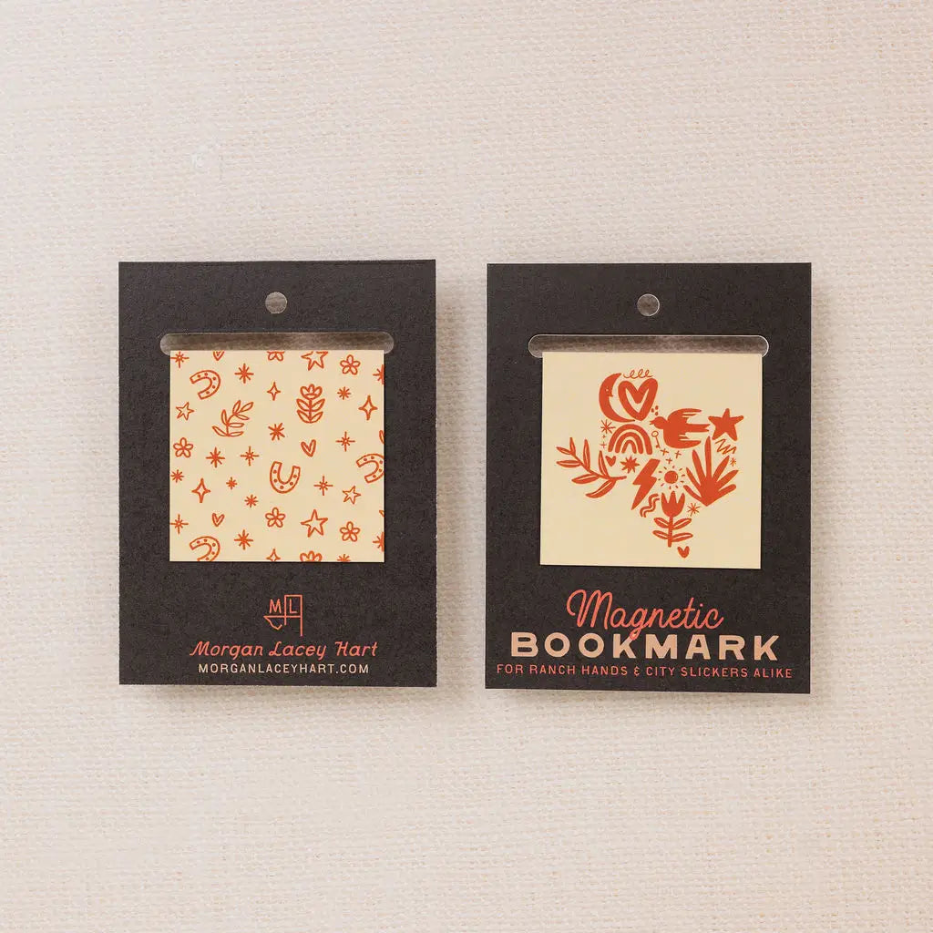 TX To The Moon & Back Magnetic Bookmark