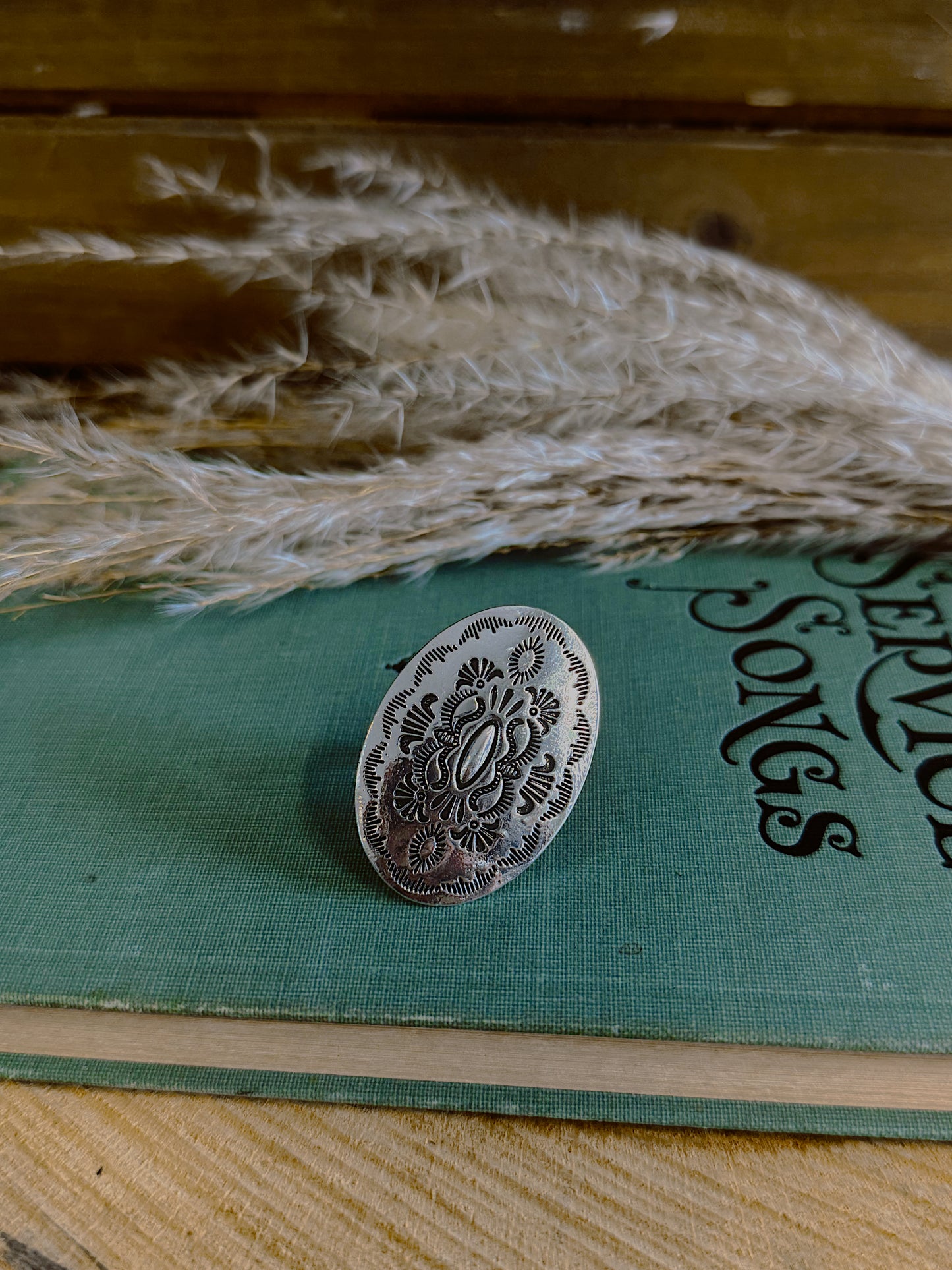 The Lottie Stamped Ring