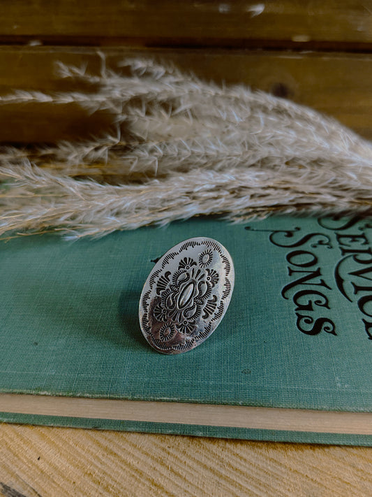 The Lottie Stamped Ring