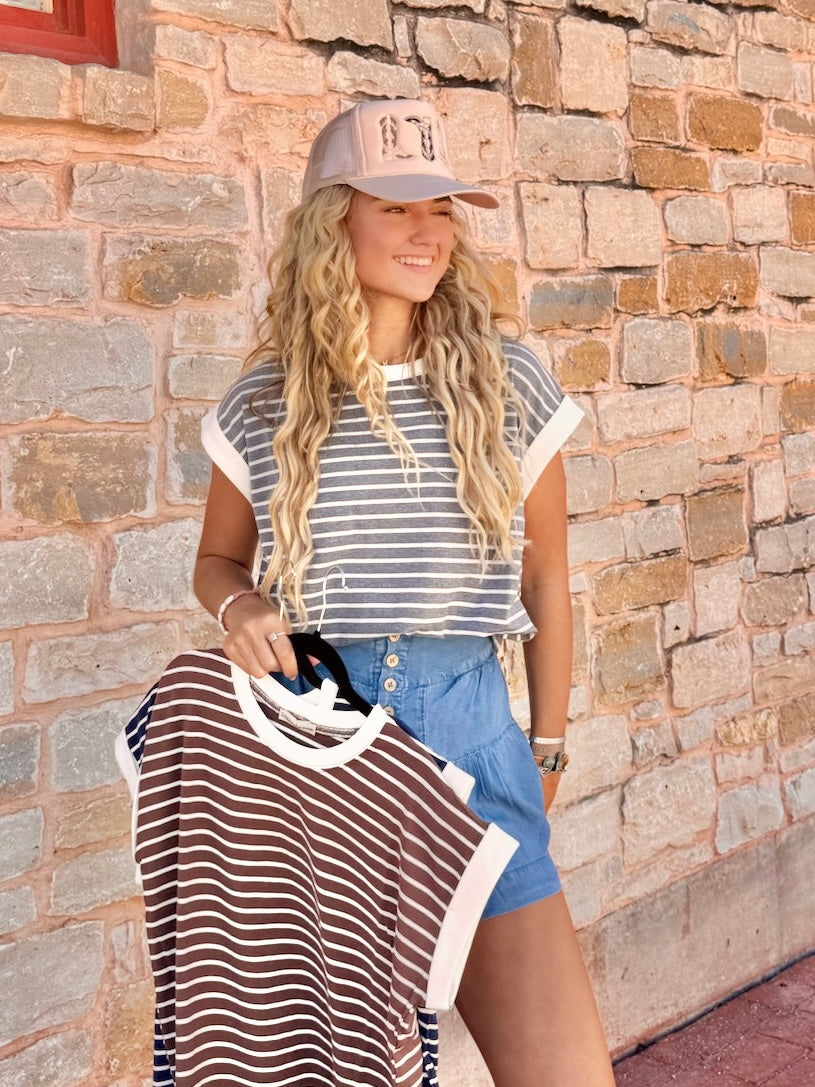 The Jules Stripe Top