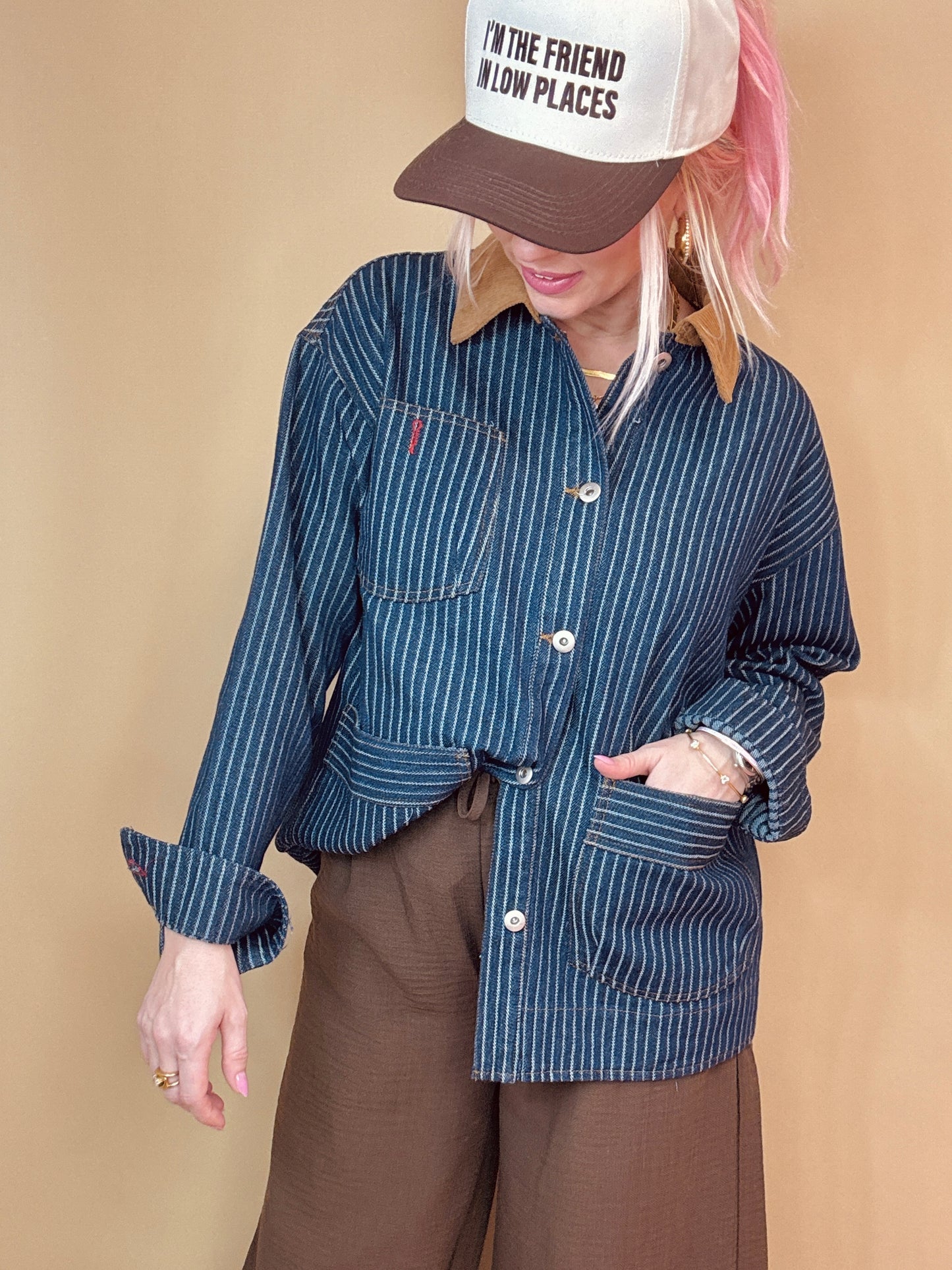 The Stellar Denim Shacket