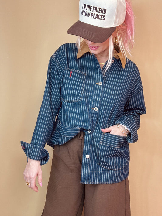 The Stellar Denim Shacket