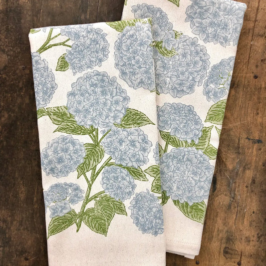 Hydrangea Pattern Kitchen Towel