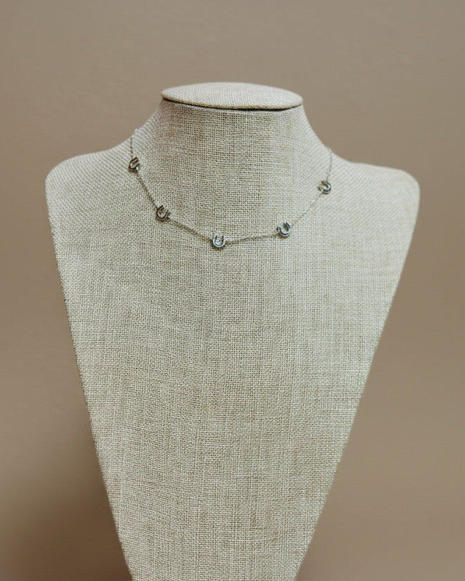 Lucky Moments Horseshoe Necklace