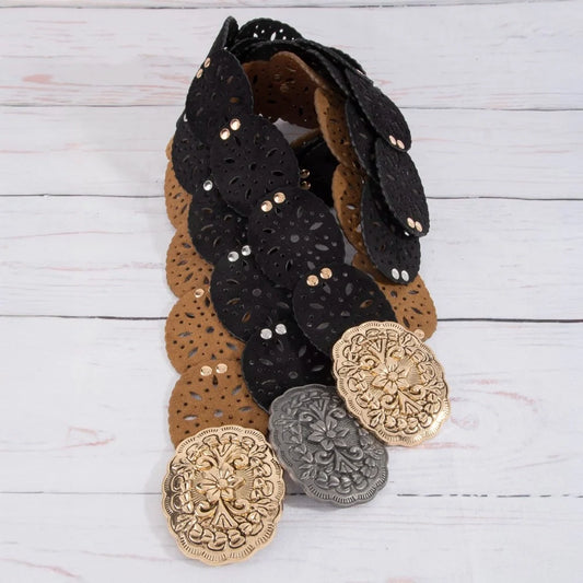 The Allie Concho Belt