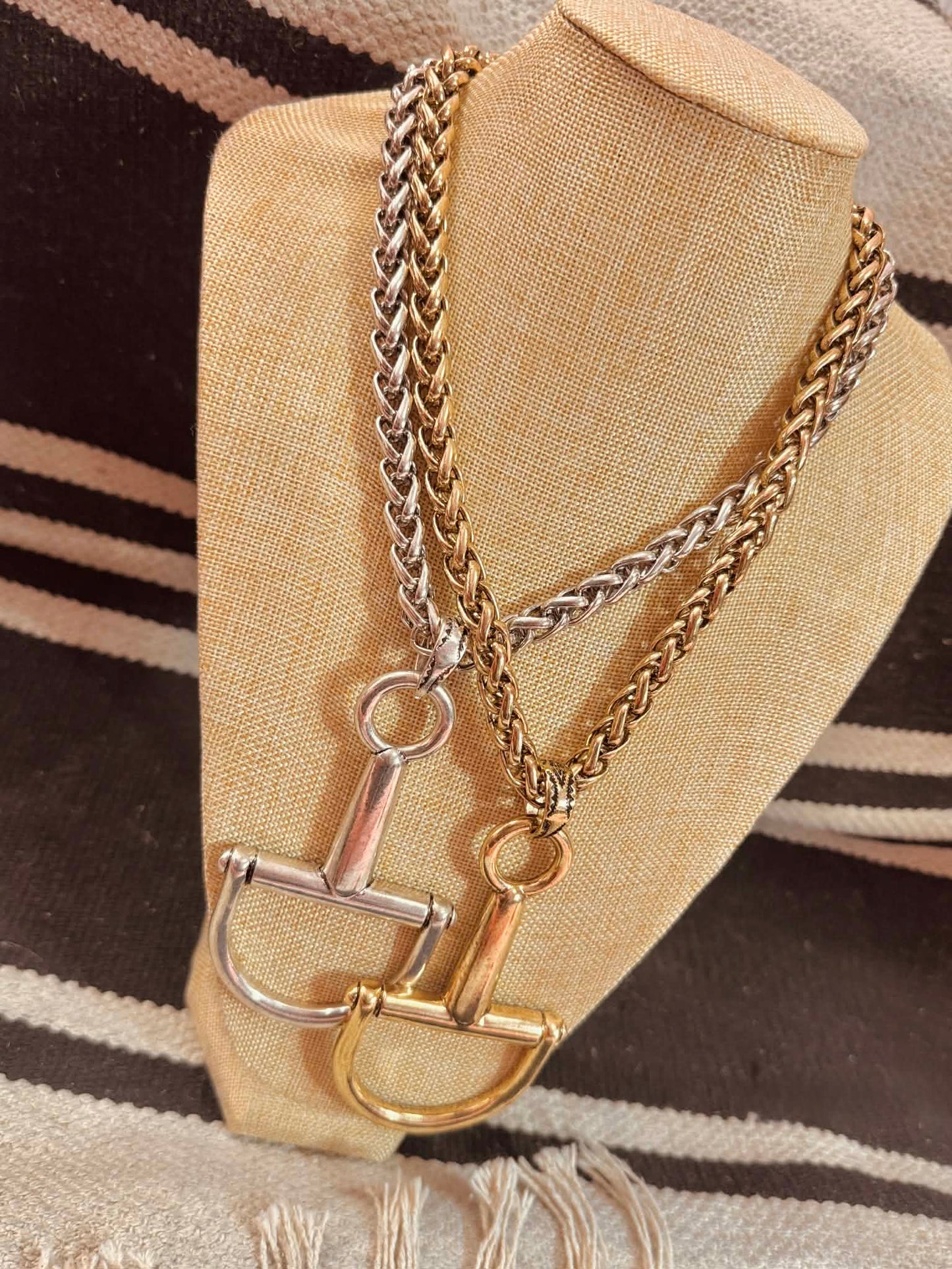 The High Noon Large Snaffle Necklace