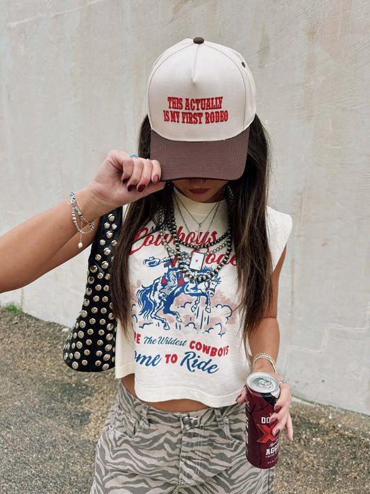 All Around Cowboys Rodeo Muscle Tee