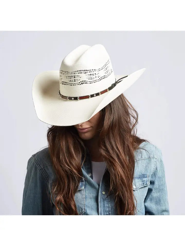 Montana Cowboy Straw Cowgirl Hat