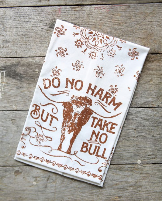 Take No Bull Tea Towel