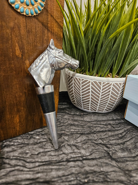 Bottle Stopper Horse Head