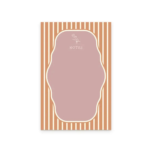 Framed Floral Notepad