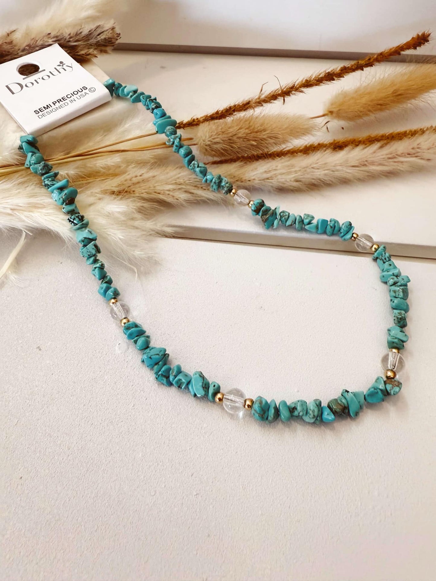 Desert Sky Turquoise Necklace