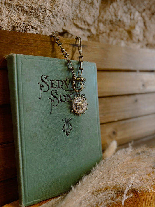 High Horse Coin Necklace