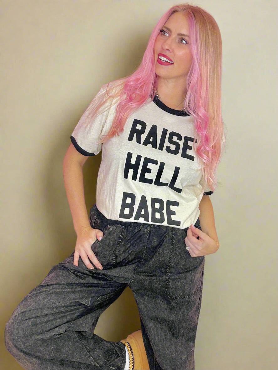 Raise Hell Babe Graphic Tee