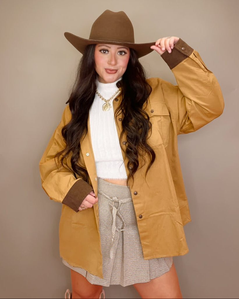 The Prairie Cozy Shacket