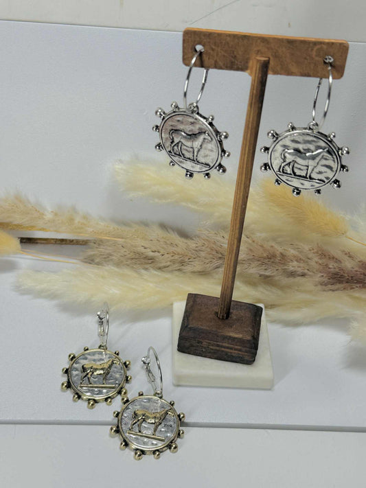 The Wild Coin Earrings