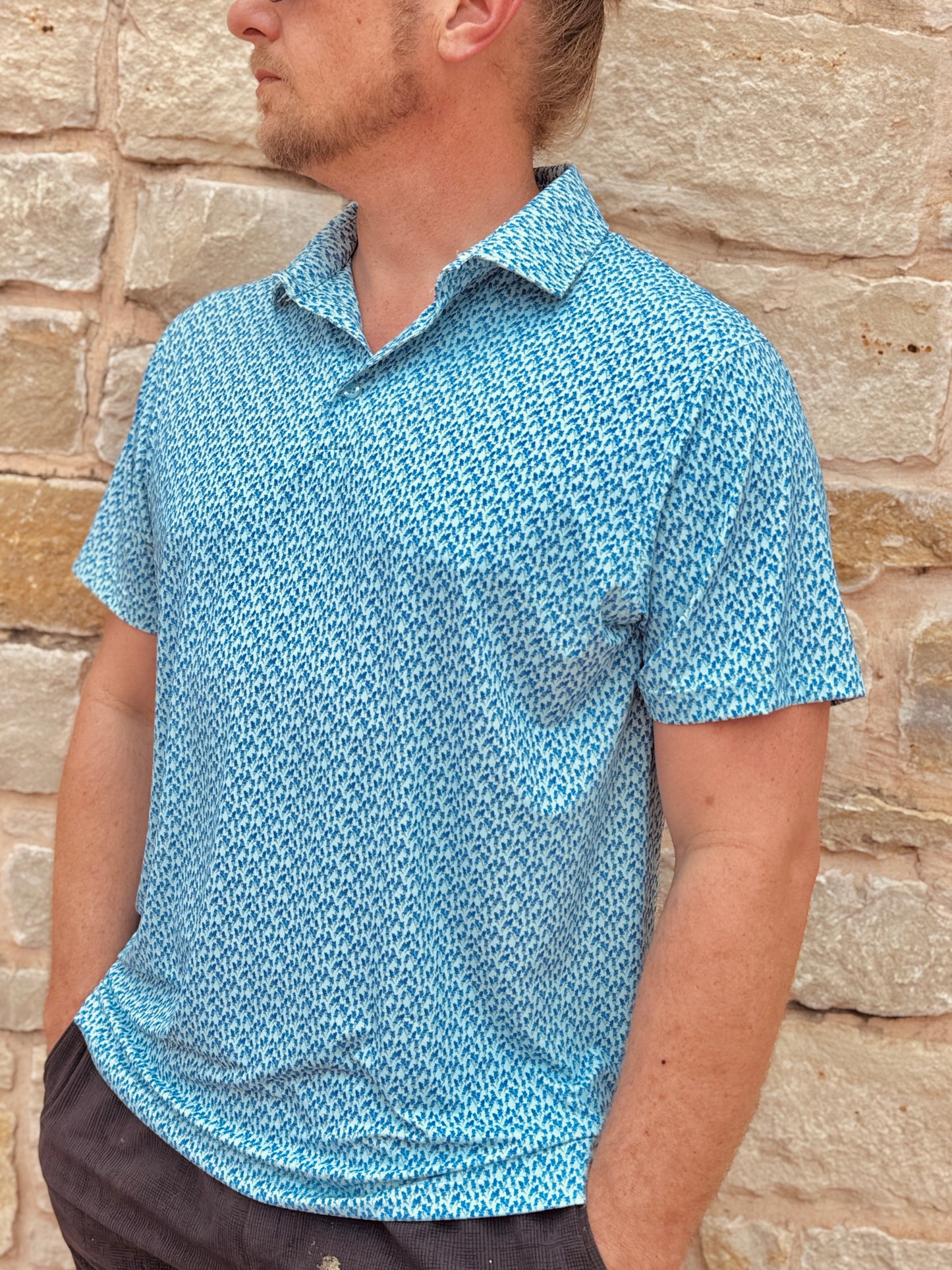 Bluebonnet Overload Polo