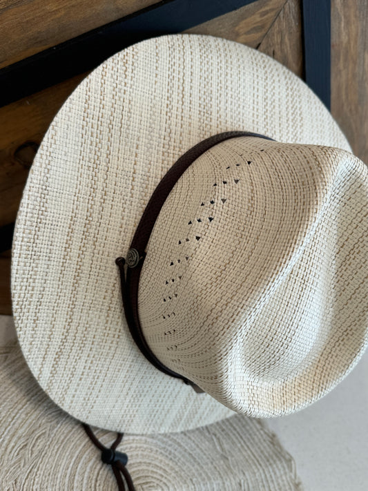 Barcelona Wide Brim Straw Sun Hat