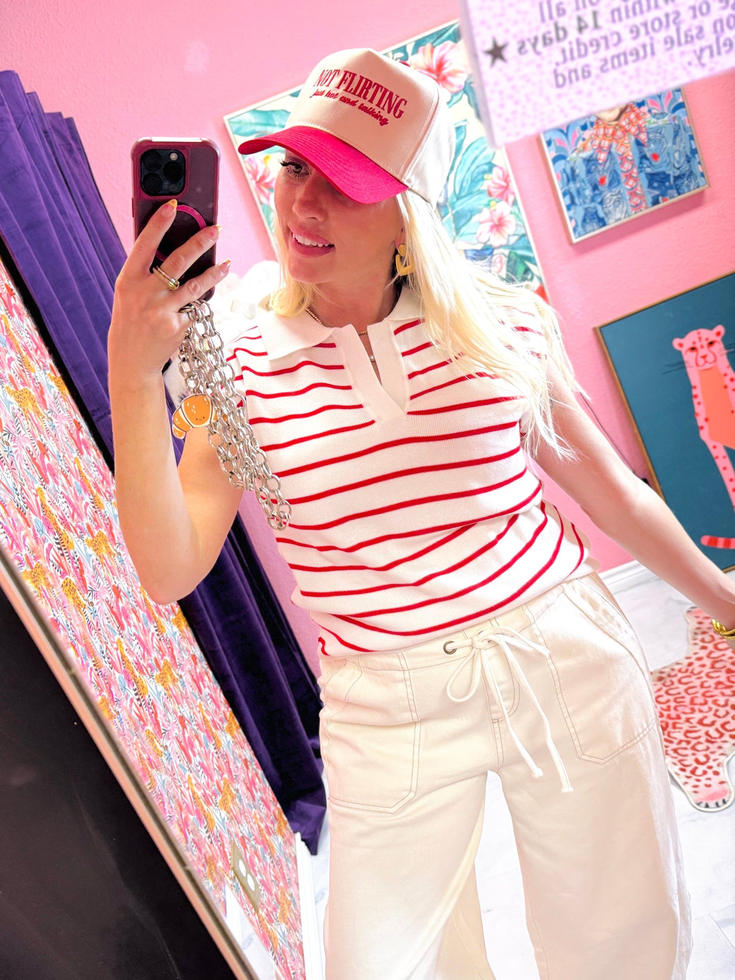 The Shannon Stripe Top