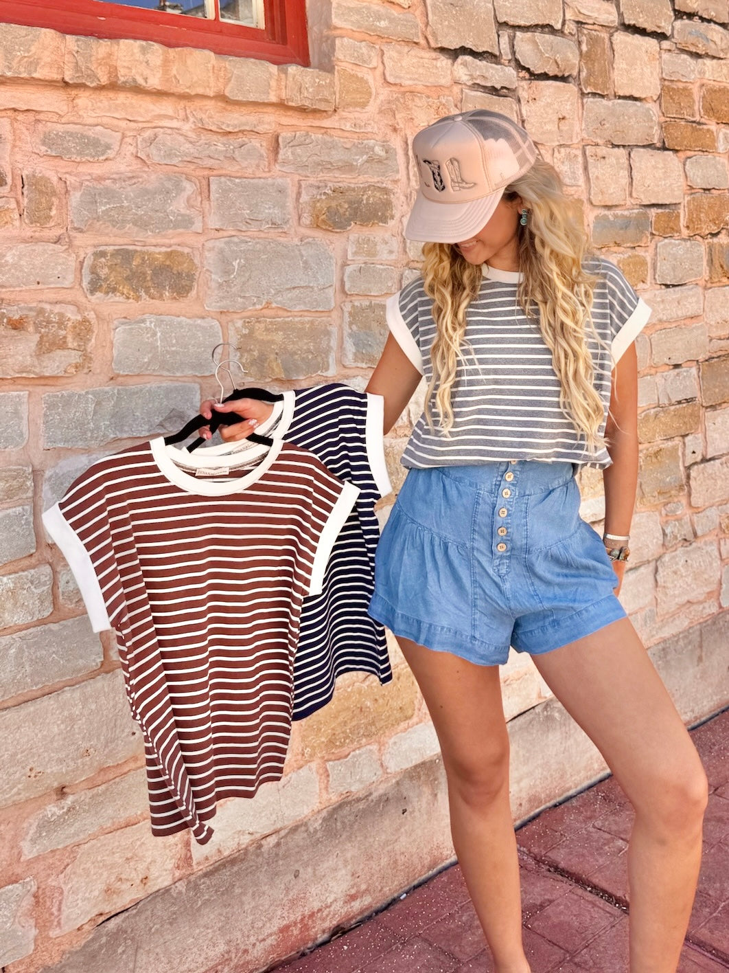 The Jules Stripe Top