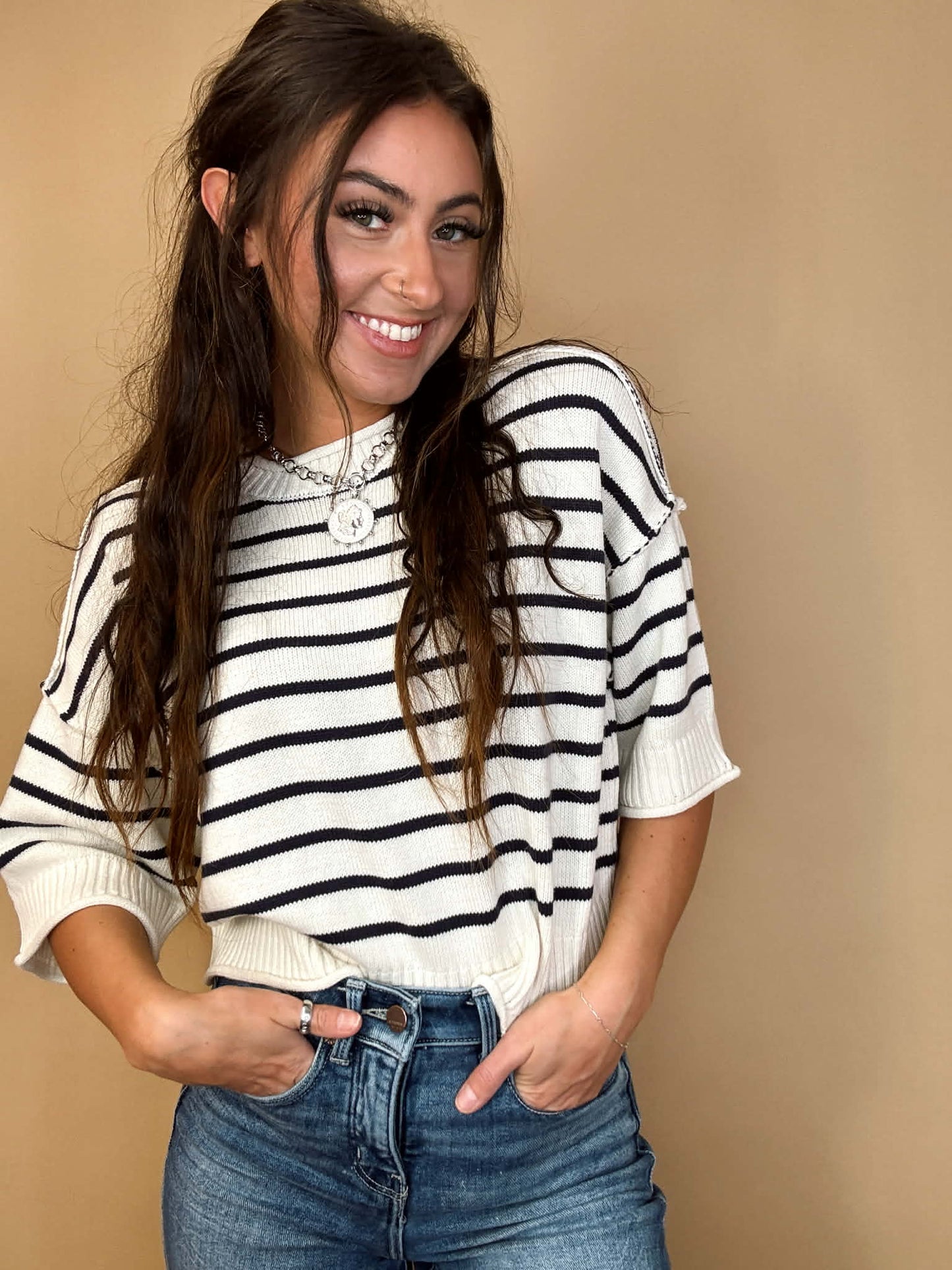The Nautical Breeze Stripe Top