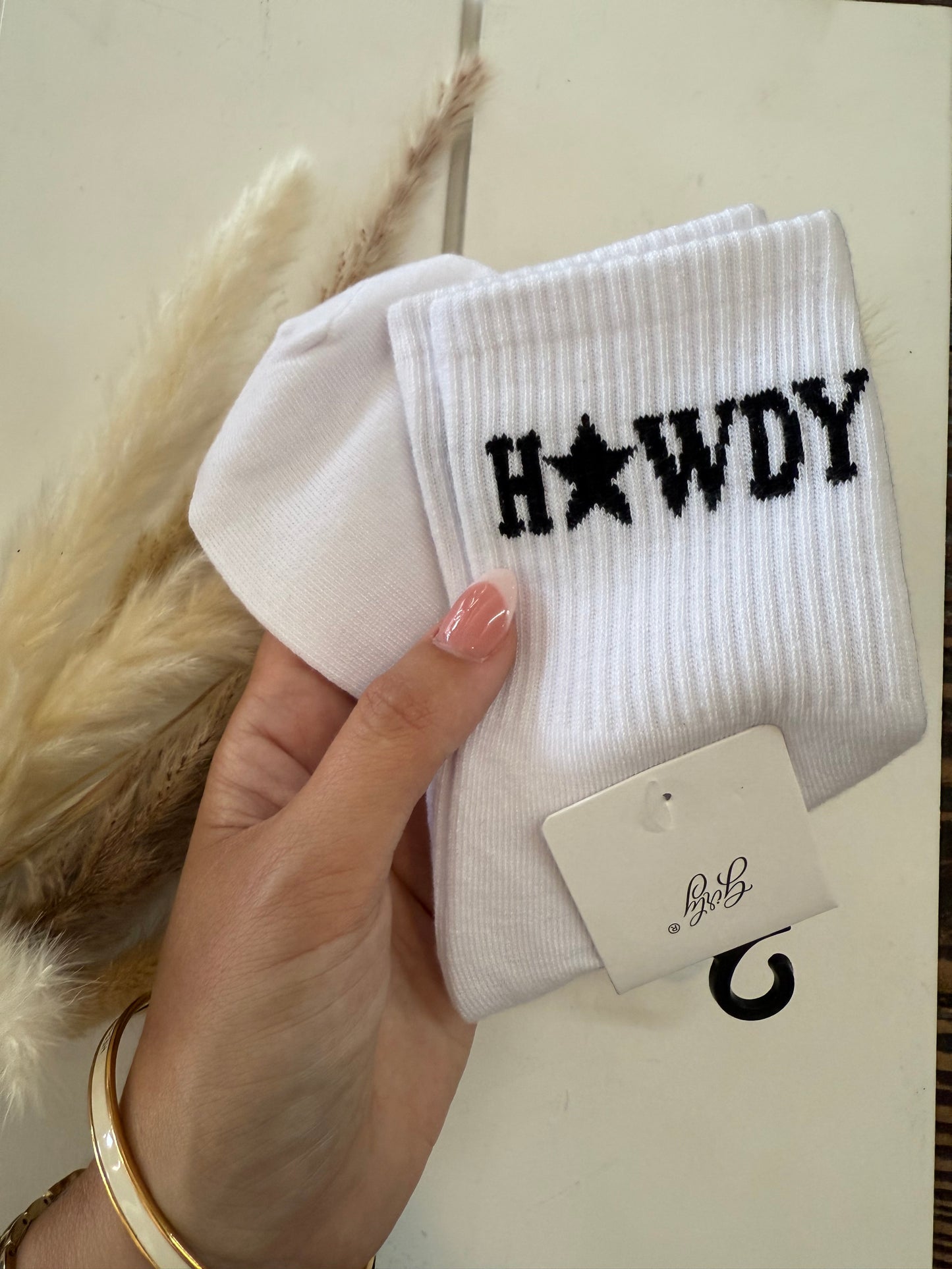 Howdy Crew Socks