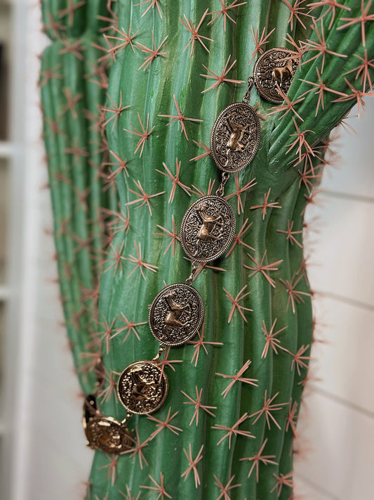 The Giddy Horse Engraved Belt