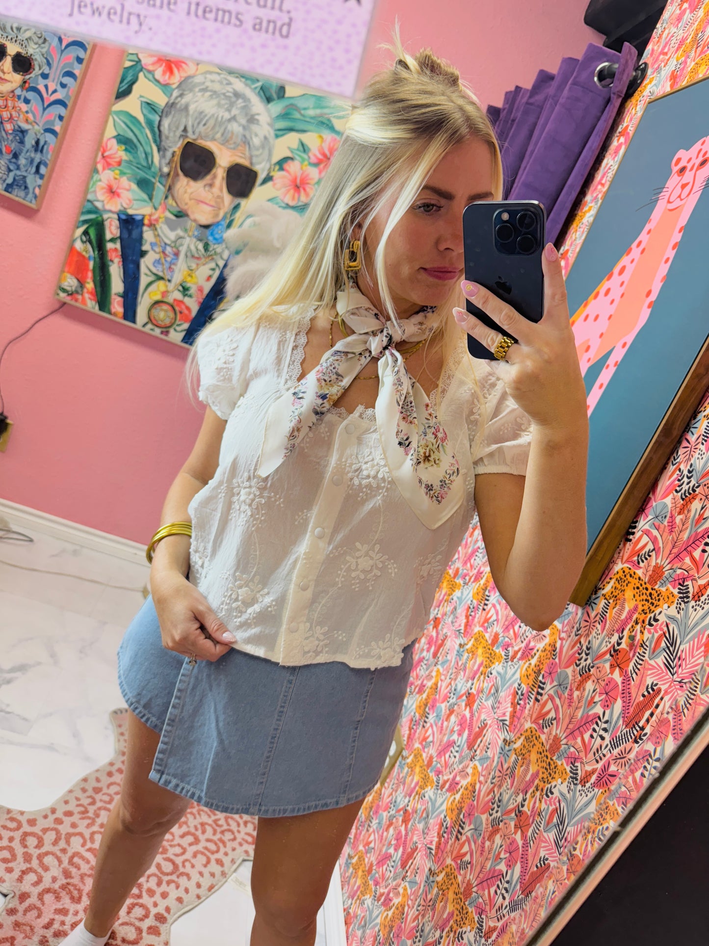 The Lucy Lace Top