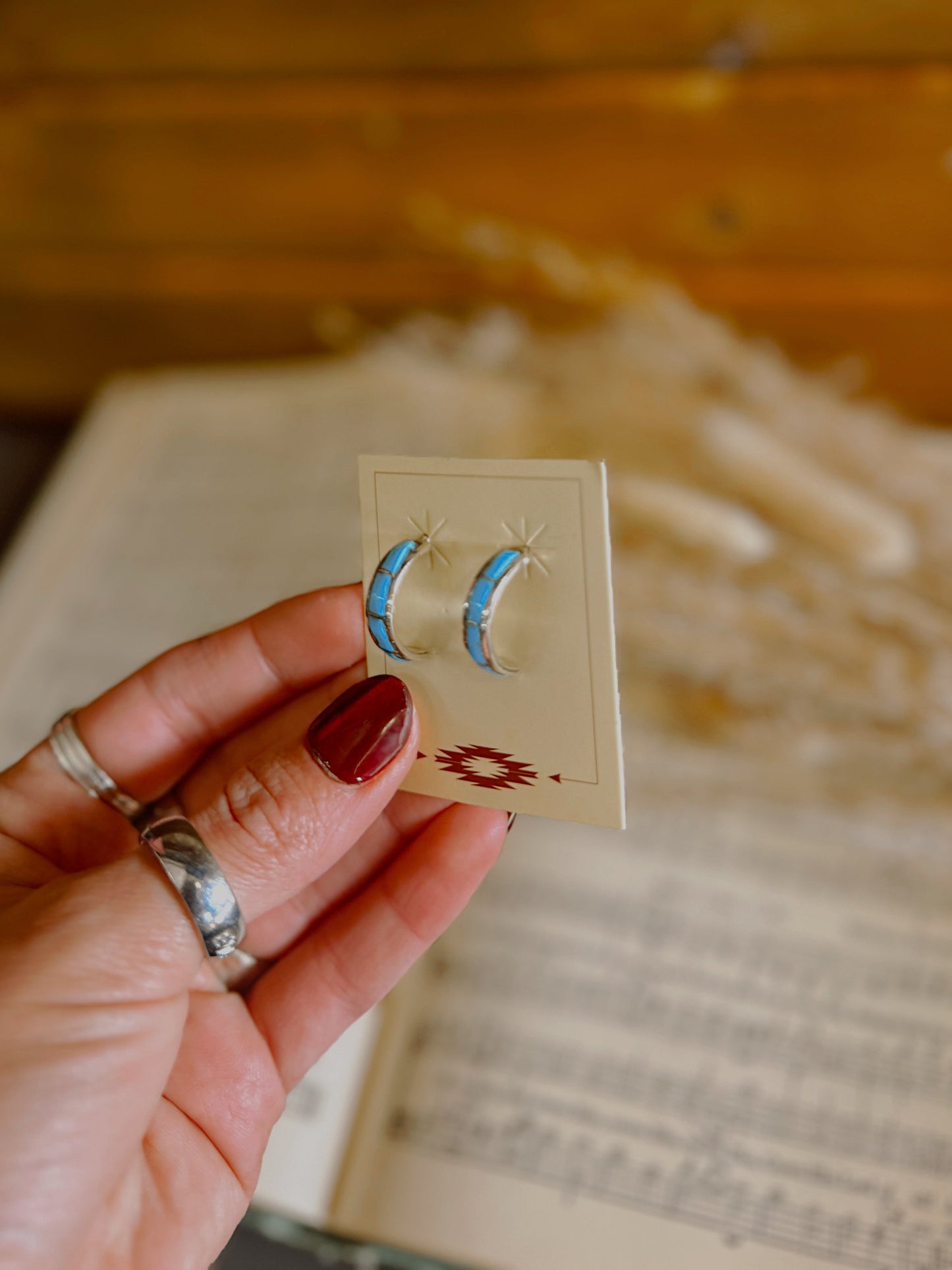 Wild & Blue Earrings
