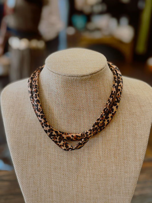 The Leopard Boho Desert Necklace