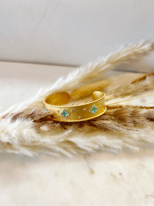 The Vaquera Cuff 14k Gold Plated