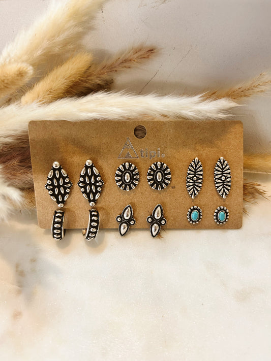 Rodeo Queen Earring Set