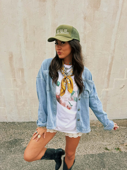 The Cool Down Hi-Low Shacket