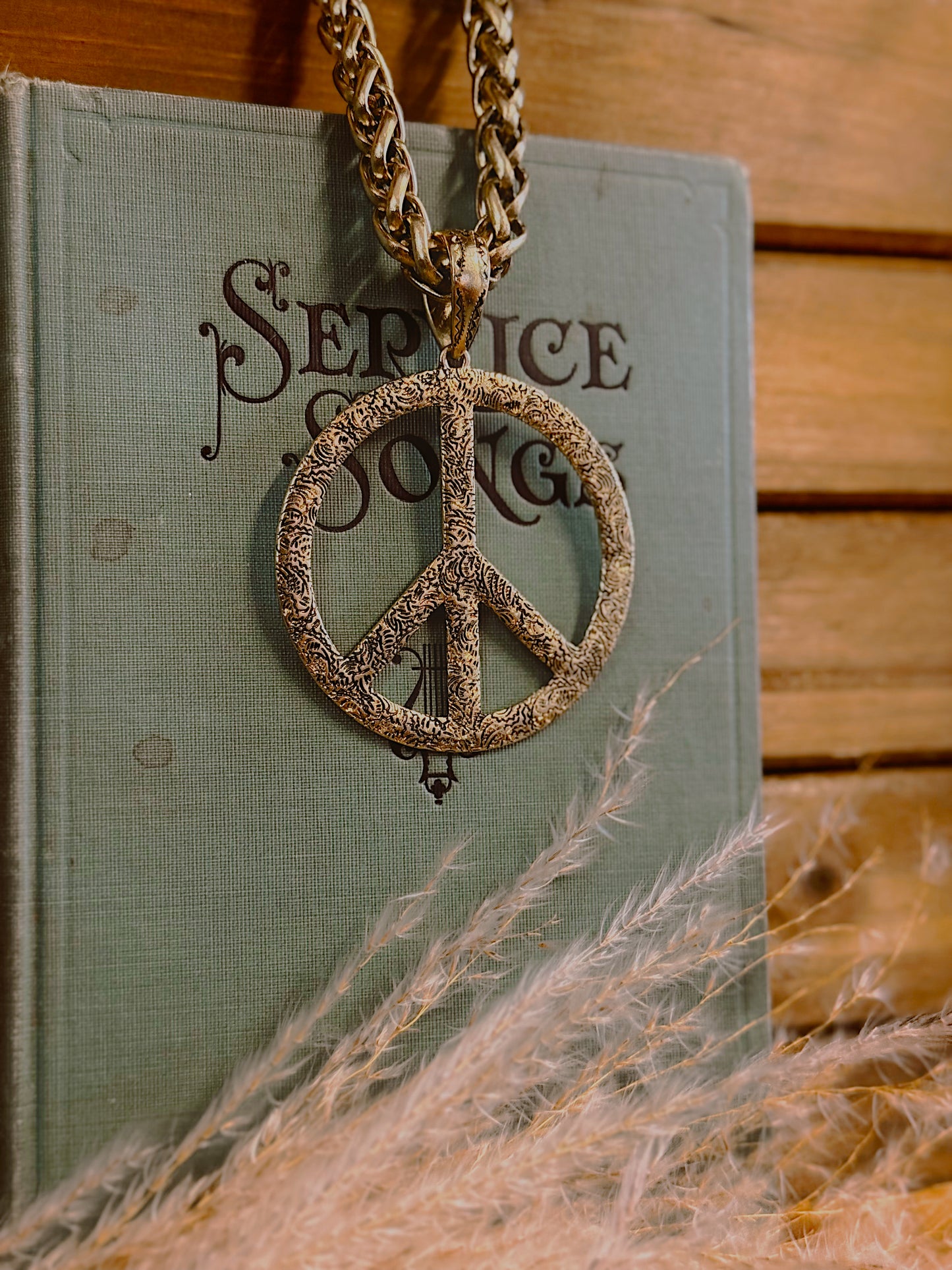 Peace Love & Happiness Necklace