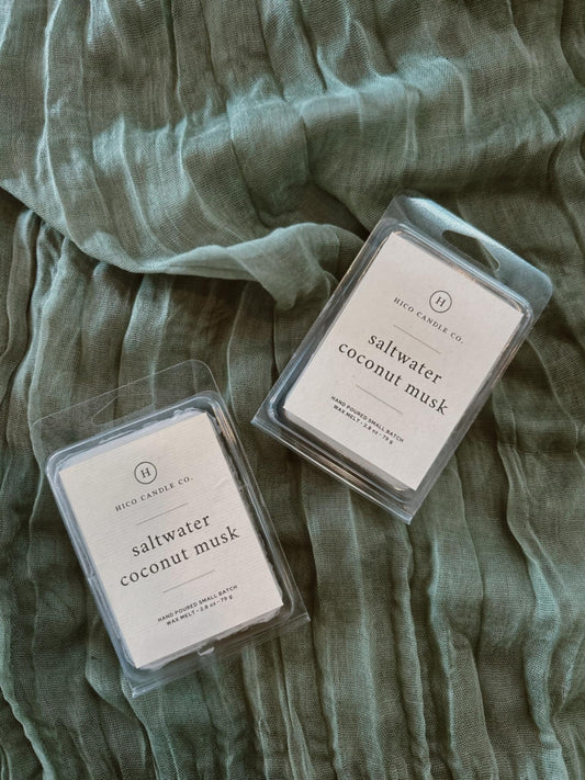 Saltwater Coconut Musk Wax Melt