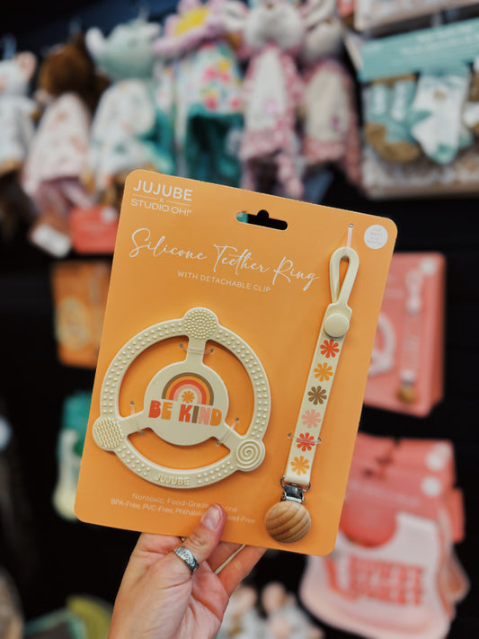 Be Kind Silicone Teether Ring