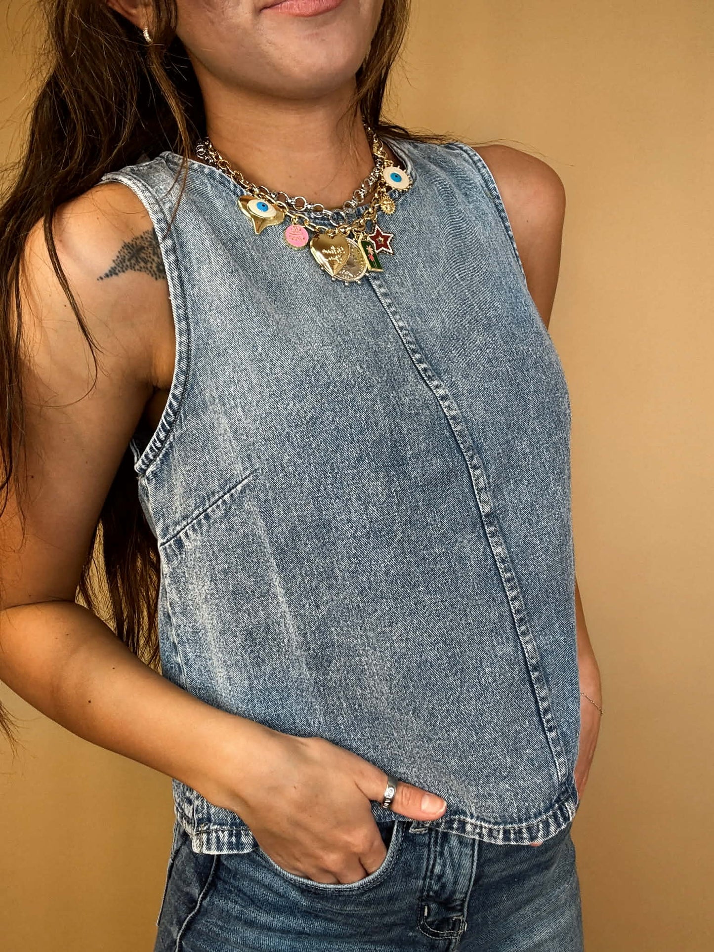 The Denim Daydream Top