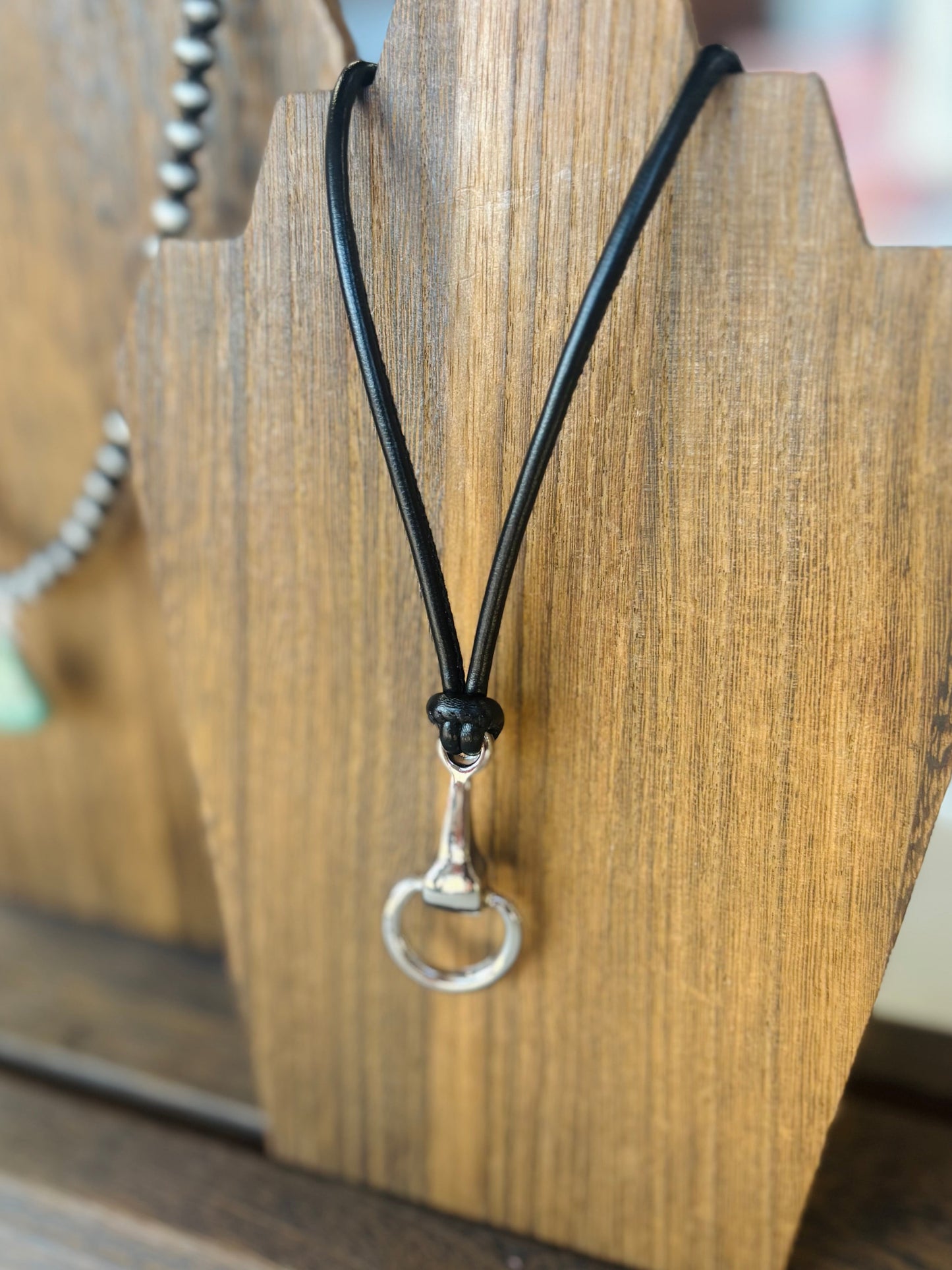 Snaffle Knot Necklace