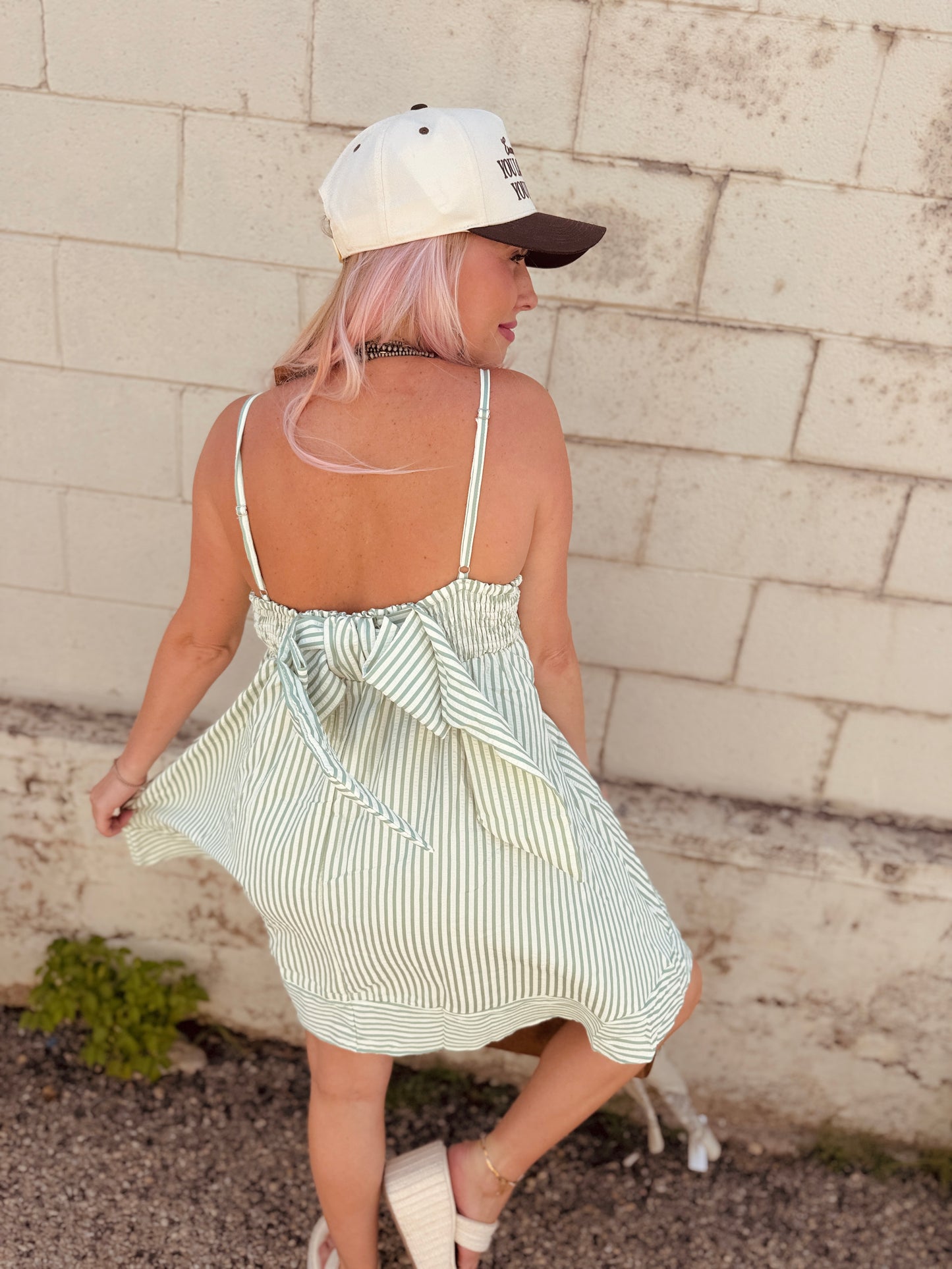 Sweet as Sunshine Bow Sundress