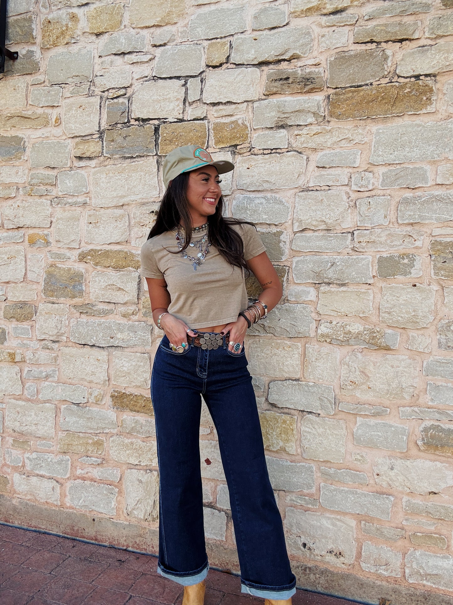 Cassie Cropped Tee