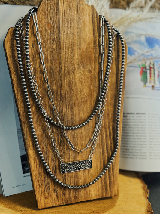 Western Ways Layered Necklace