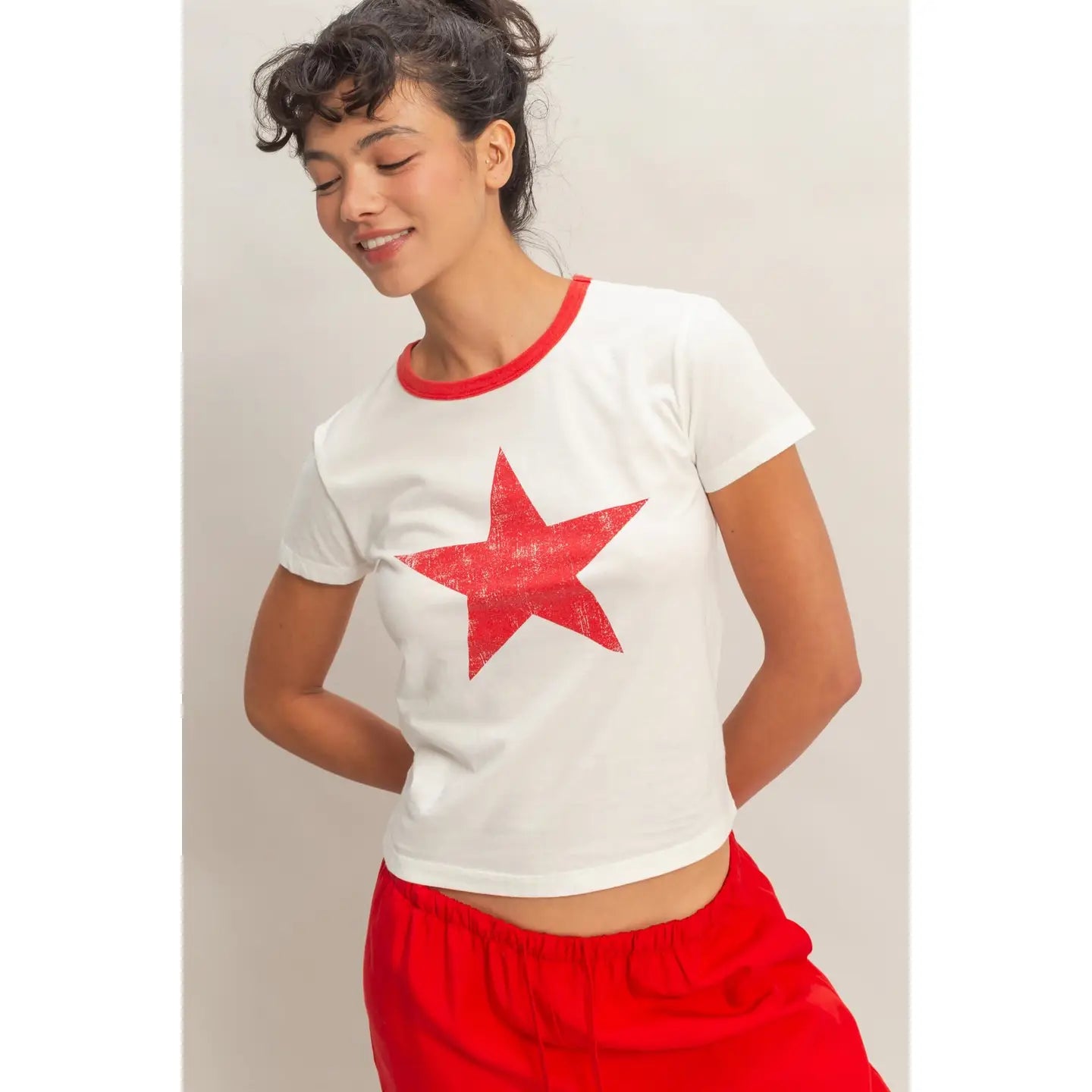 Star On Top Graphic Tee