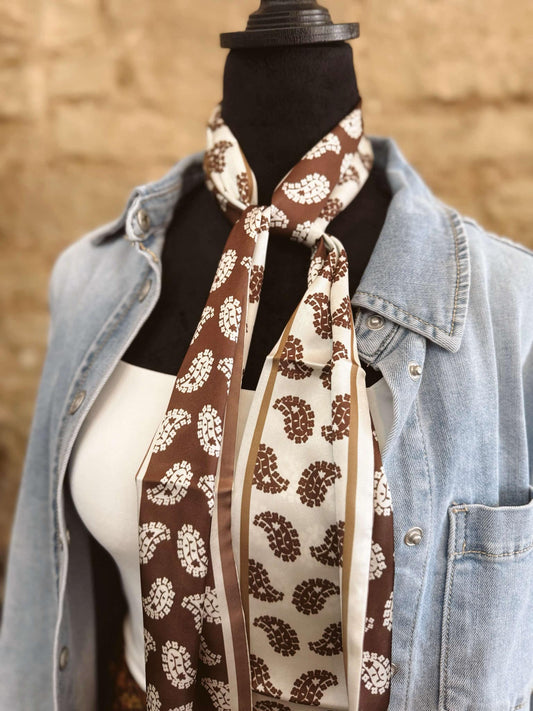 The Cocoa Drift Scarf