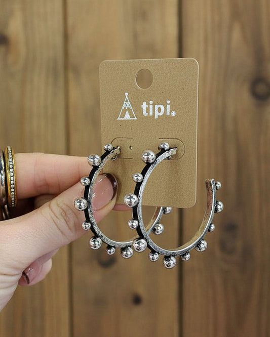 The Western Couture Hoop Earrings